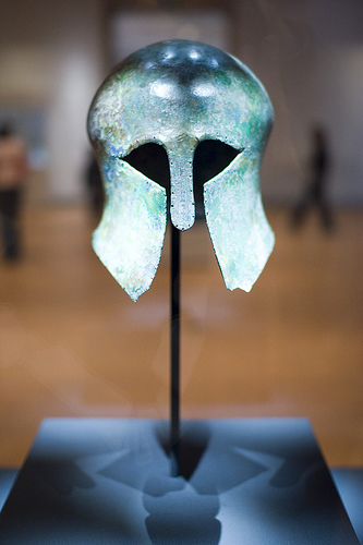 #103 When Sohn kee-Chung won the Marathon at the 1936 Olympics, he was to have receive an ancient Corinthian helmet (circa BC 800–700). However, the IOC deemed this as a violation to amateurism and it was placed in a Berlin museum. They finally presented it to him in 1986