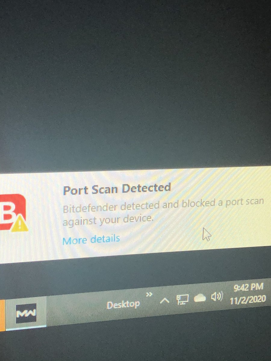 WhackyBlack's tweet photo. @Bitdefender how the hell can I stop this from popping up? It’s f’n with my #gaming About to change AV!  #gamer #annoying #antivirus https://t.co/GKVt1vtsYB
