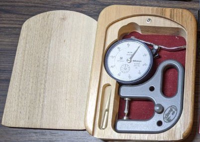 キアルージのオーボエ リードキャリパーを中古で譲ってもらったのです