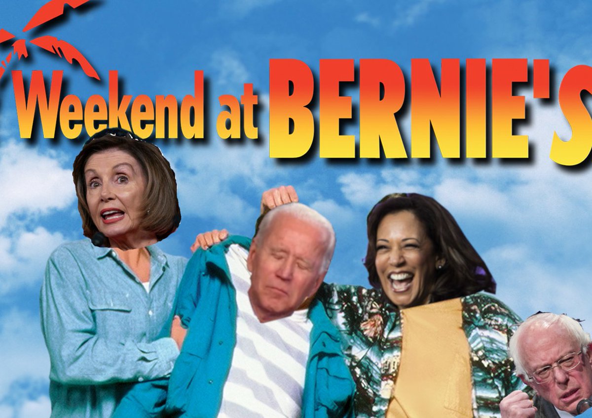 HerbMartin's tweet photo. Weekend at Bernie's (Expense)
#HarrisBiden2020 #BidenIsGone https://t.co/rGKaCbYJcF
