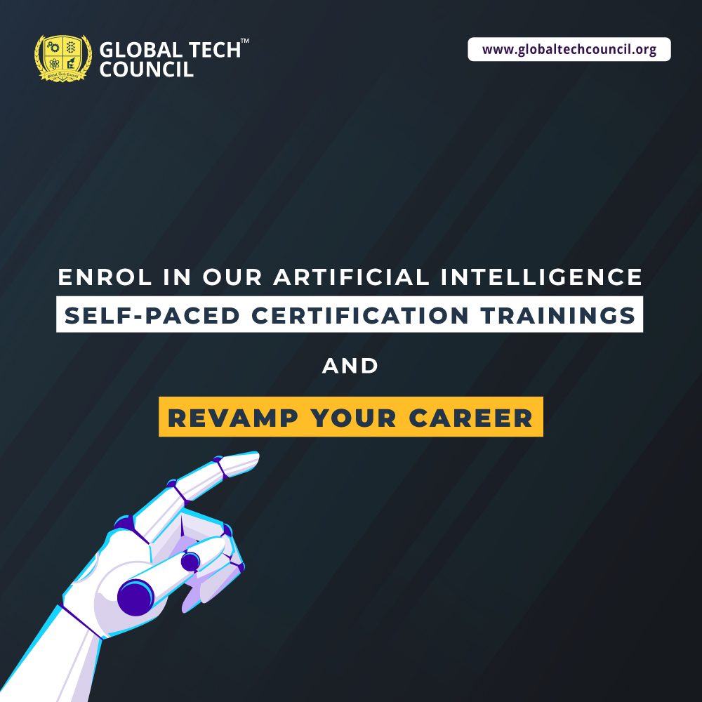 GTechCouncil's tweet image. Check out our AI certifications - rb.gy/c5htan
#aicertificationcourse #bestmachinelearningcourse #artificialintelligenceonlinecourse #learningathome #elearning #GlobalTechCouncil