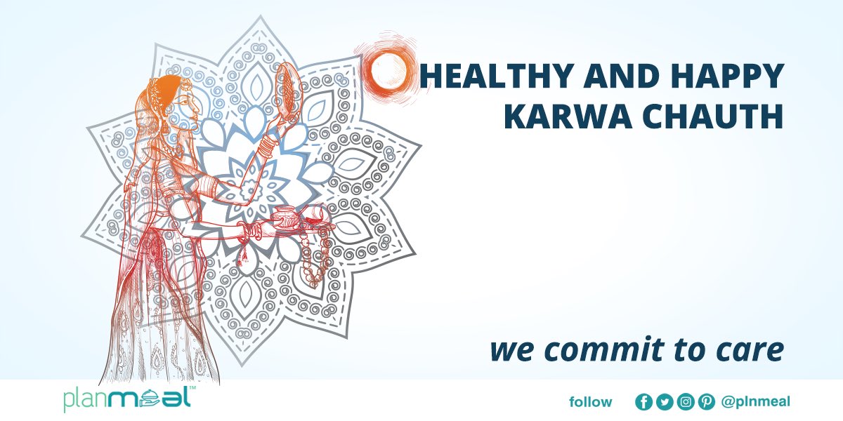 plnmeals's tweet photo. Year 2020, Is it your first #Karwachauth? Follow tips from @plnmeal  for a Healthy and Happy Karwa Chauth #healthtech #healthcareinnovation #healthylifestyle #healthandnutrition #healthandfitness #healthandwellness #healthadvice #startuphealth #startupsindia #startupindia https://t.co/DGI82kcxV5