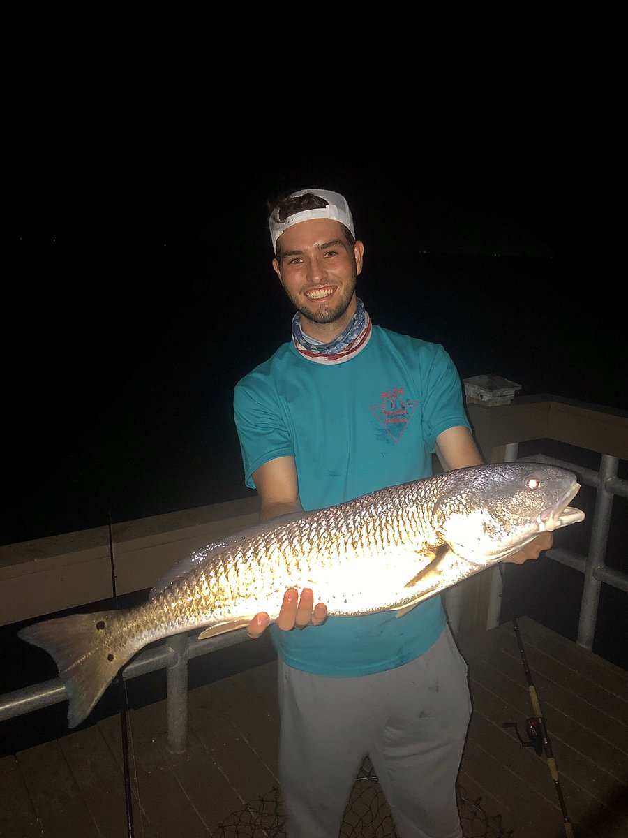 Don’t let ‘em get in the piling! #primitiveoutlaws #redfish #sanibel #florida