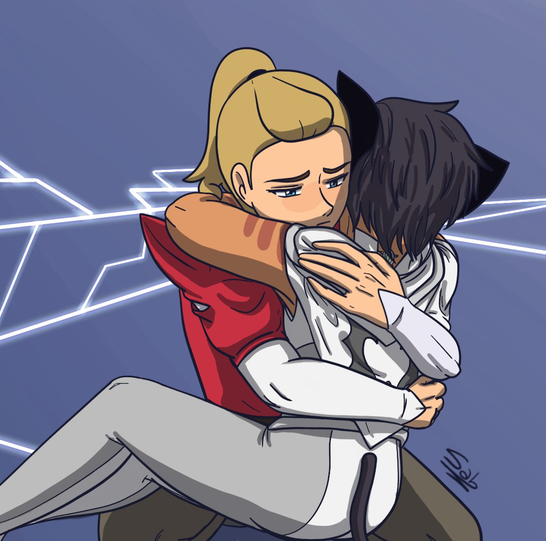 #Sheratober Day 25.

Hug 🥺

#Shera #Spop #sab96 #catradora