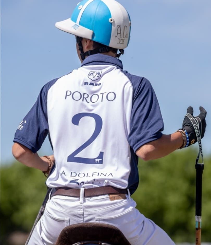 Poroto Cambiaso con 14 años, se convirtió en el jugador mas jovén en la historia en debutar en la triple corona. 
.
Poroto Cambiaso at the age of 14, became the youngest player in history to debut in the triple crown.