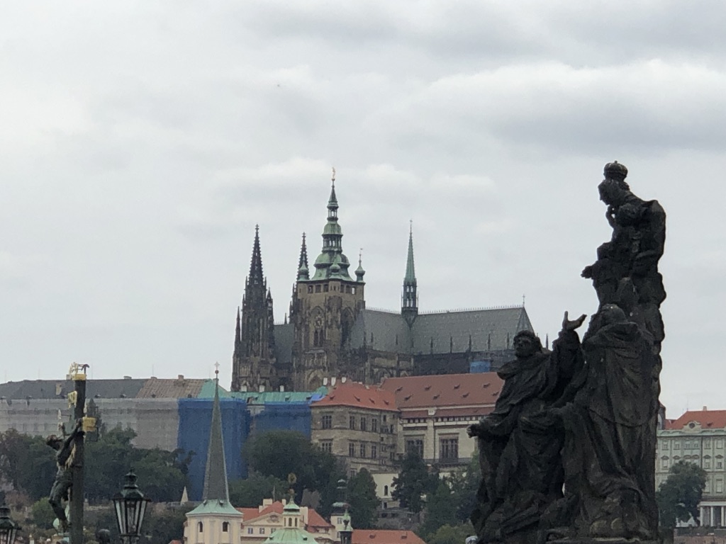 5. Prague (overnight train from Budapest)- Again, very fun overnight train- Prague is touristy, so now we start seeing more expensive tourist prices on airbnb and food- Every building has a sculpture you want to photo- Charles Bridge in the AM & a concert are a must