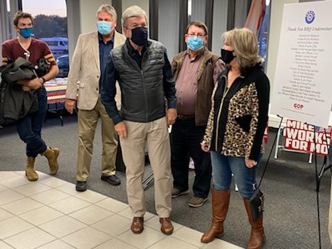 RoyBluntMO's tweet photo. Roy visited with Missourians in Jefferson, Pulaski, Laclede and Greene Counties this afternoon. Tomorrow is a big day, and we're working hard to Get Out the Vote! https://t.co/CLwAVbcSSm