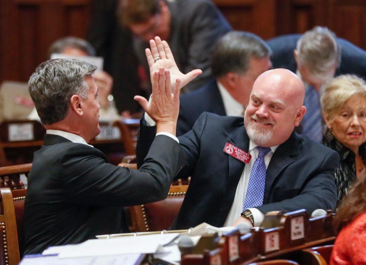 I told everyone who would listen that the same man who voted to allow MORE guns on college campuses, while hobbling those schools’ ability to investigate sexual assaults there, is also the same guy who couldn’t wait to cosponsor the ban on abortion.