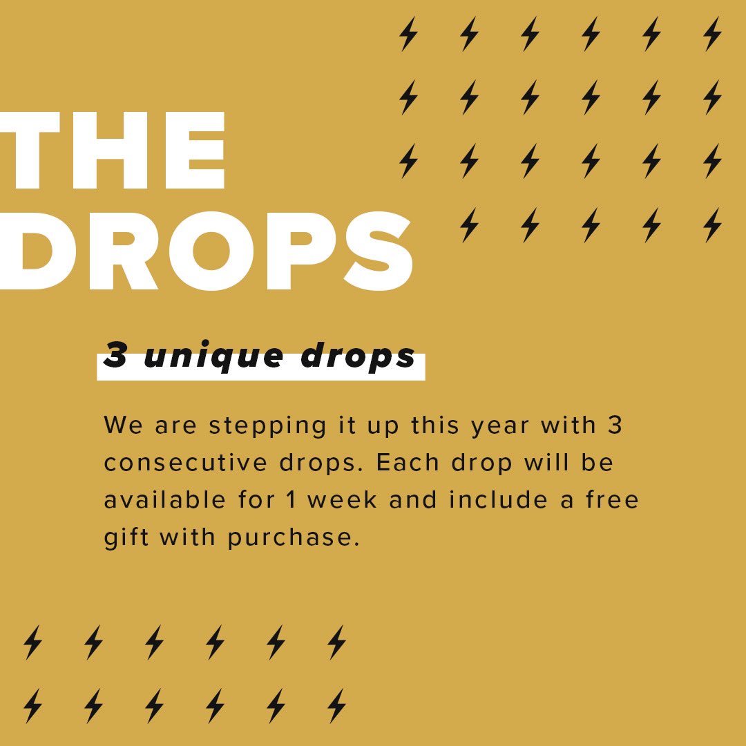 seekdiscomfort_'s tweet photo. We have a VERY special Seek Discomfort holiday season planned for you ⚡️

Instead of one drop, like last year, we’re bringing you three drops back to back to back!

Check out the photos below to learn more! 👇 https://t.co/8GqIimR71N