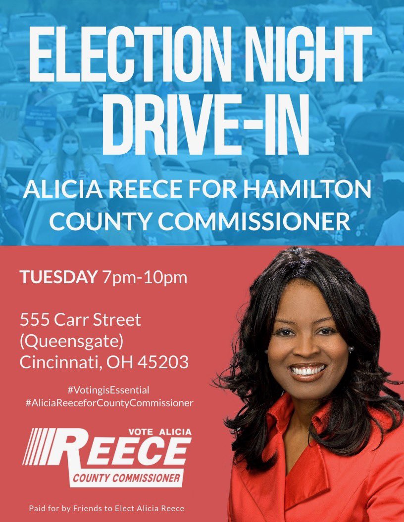 aliciareece's tweet photo. I am so grateful to all my volunteers. You worked so hard and I can’t thank you enough. See you tomorrow night! #TeamReece #votingisessential https://t.co/wMIyHVbsgi
