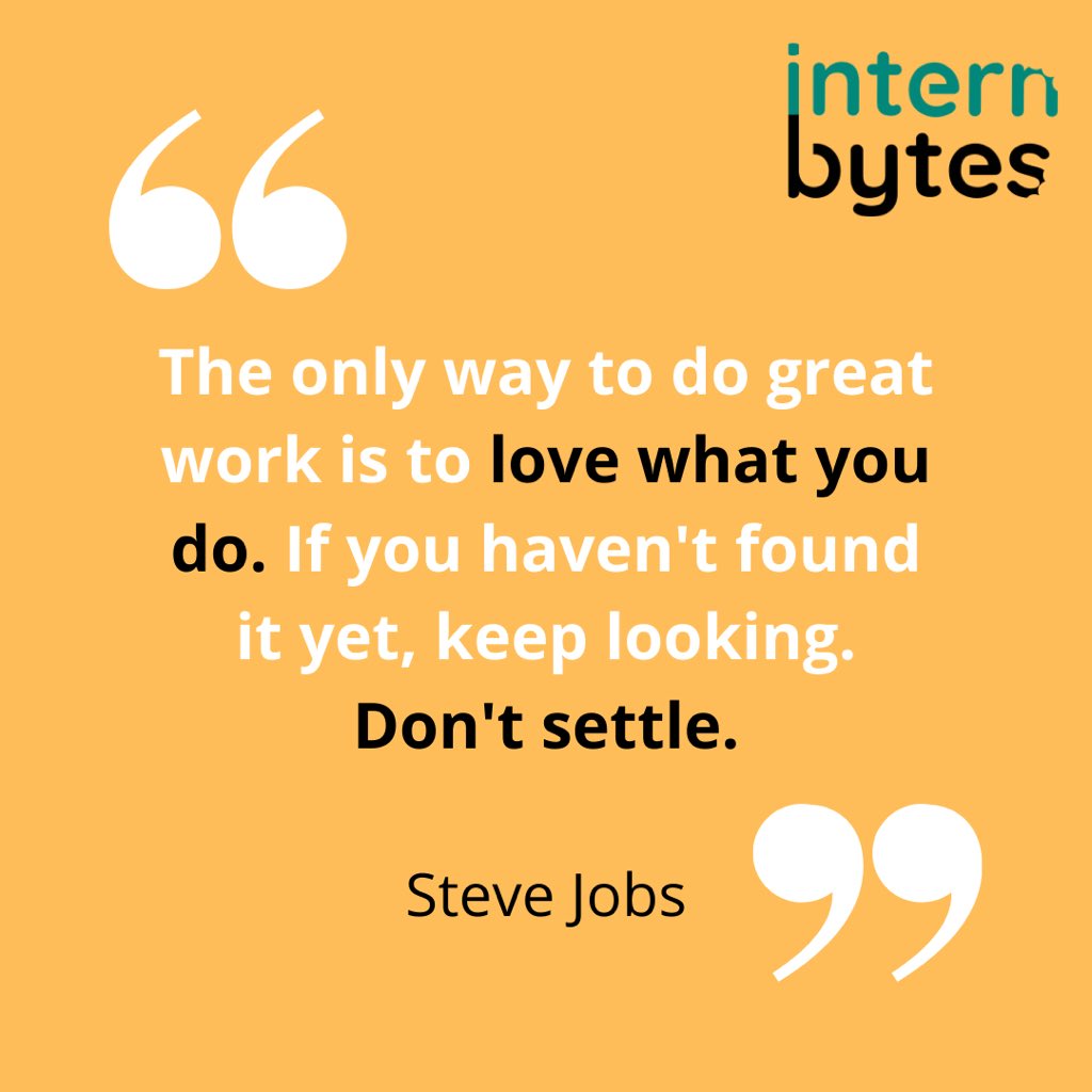 InternBytes's tweet photo. An internship gives you insight into the career that you picked. #internships allow you to gain invaluable experience in a short amount of time. #internbytes #interns #career https://t.co/Up4Vp8sKq2