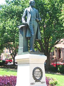 What happens during the riot?The Know-Nothings attack their opposition brutally and effectively. According to Severn Teackle Wallis (seen here), the Know-Nothing seized control of the polling station in his ward within 30 minutes of the election starting and held them.