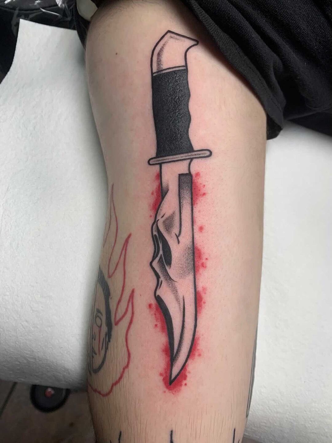 Knife Tattoo | TikTok