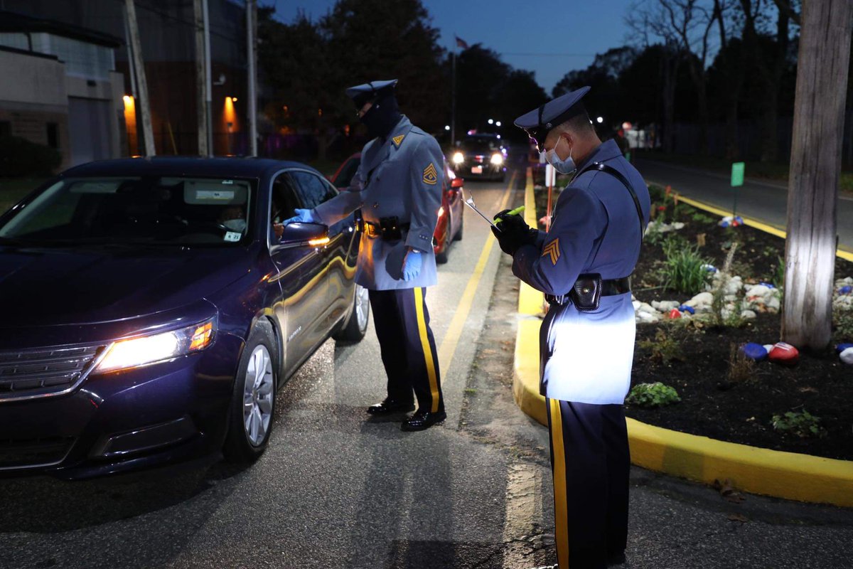 NJSP's tweet photo. 161st New Jersey State Police Class Reports for Training 

Early this morning, the New Jersey State Police Academy Staff welcomed the 202 recruits of the 161st Class to the State Police Training Academy in Sea Girt, N.J. for their first day of training. 
https://t.co/Ud8YKJAfNA https://t.co/bkiGuScLGw
