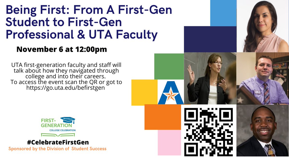 IDEASCenterUTA's tweet image. #CELEBRATEFIRSTGEN #IDEASCENTER