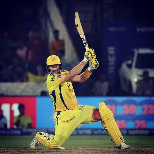 vc2290's tweet photo. Blood.
Sweat.
Respect.

Watto Shanesational partnership you've had with us in the last 3 years and giving us memories to cherish for a life time. 

Thank you legend for roaring loud and entertaining us! 

@ShaneRWatson33 @ChennaiIPL @CSKFansOfficial 

#ThankYouWatson 
#Yellove https://t.co/5kvg77Vnsj