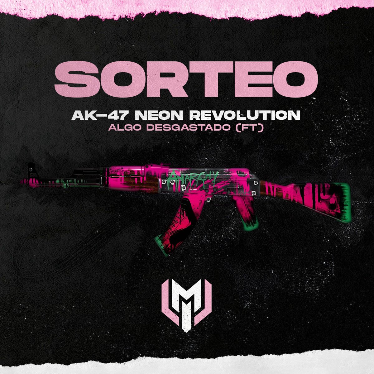 LMPGaming1's tweet photo. ¡SORTEO ACTIVO EN NUESTRO INSTAGRAM!

Para celebrar la reciente incorporación de un equipo de Counter-Strike: Global Offensive hemos decido sortear:
AK-47 NEON REVOLUTION (Algo Desgastado - FT)

https://t.co/FMfLPlYji5

#GoLMP 👊 https://t.co/EiS69olcYp