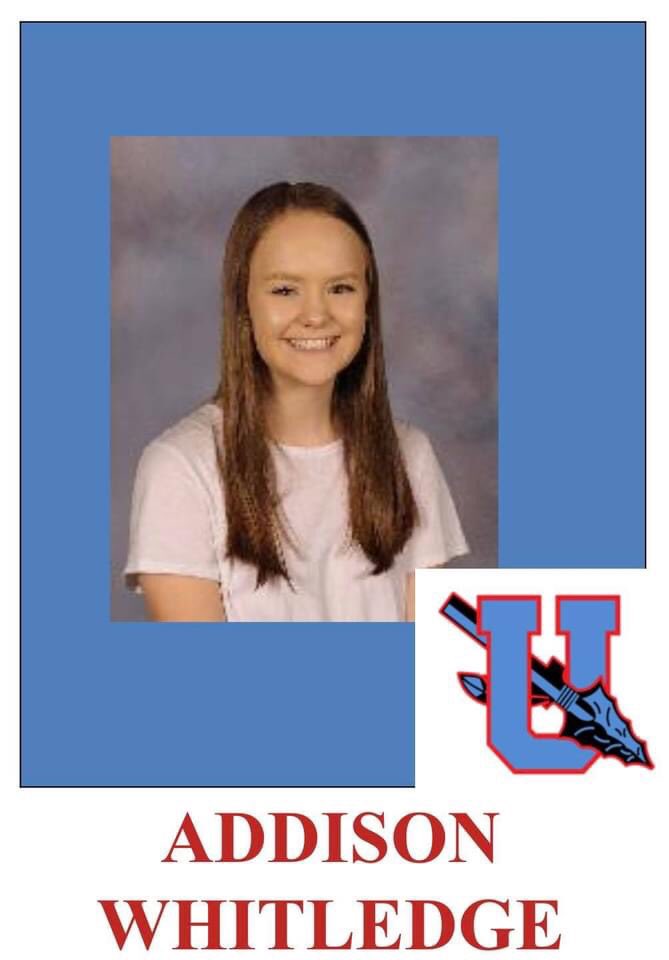 EvanJacksonUCPS's tweet photo. Congrats to our October Students of the Month, selected for showing INTEGRITY! Thanks for being great examples, Addison and Stephen! #thebraveway @UnionCoSchools @UCHSathletics @amynelson_union https://t.co/Gd4Y1CTBFV