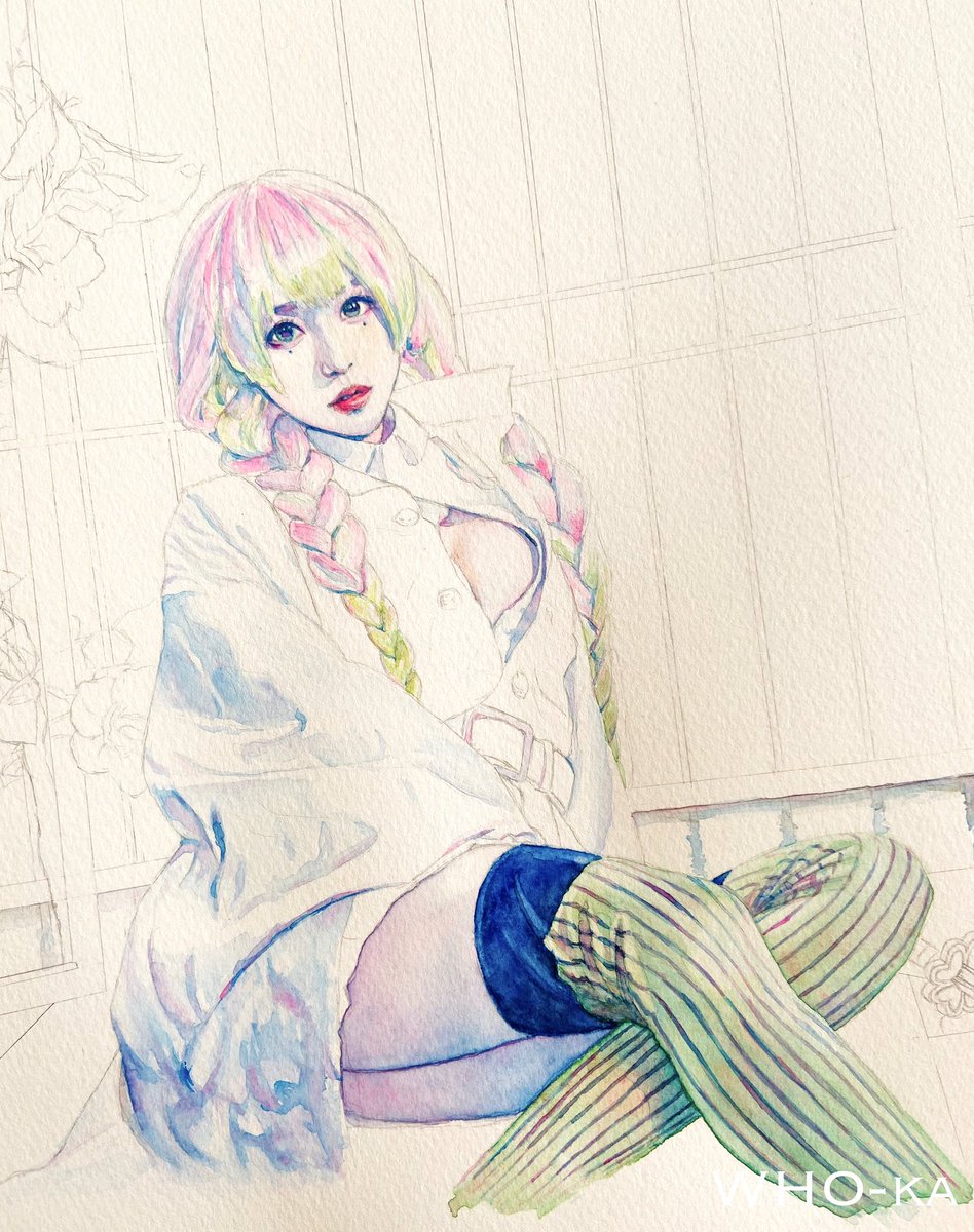 激安正規品 水彩画 しゅくだいね 絵画 タペストリ Idalgroup It