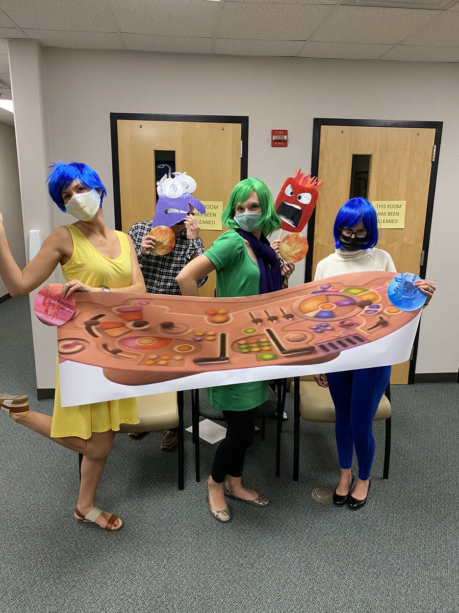 Counselors_HMS's tweet photo. HMS counseling was Inside Out for Halloween 2020! https://t.co/6eEHGSAQvw