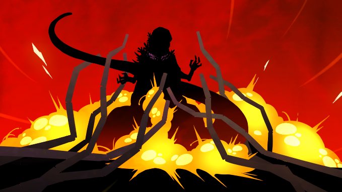 #ゴジラの日

こちらは #鉄道の日 に描いたシン・ゴジラですわ 