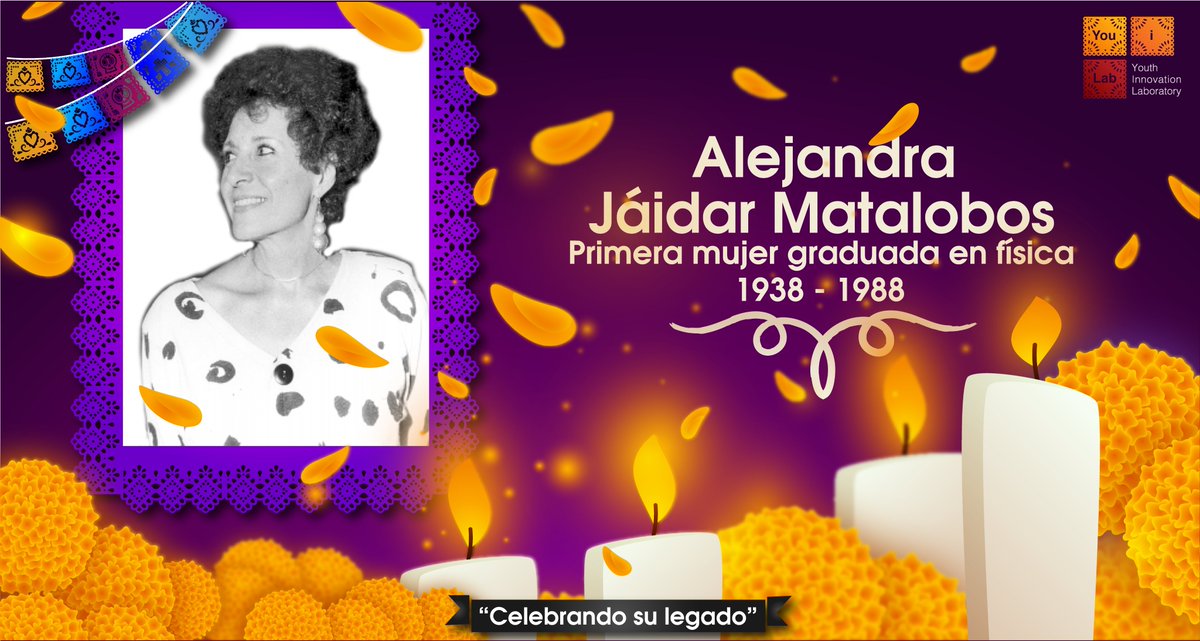 youi_lab's tweet photo. Alejandra Jáidar Matalobos nació el 22 de marzo de 1938 en el puerto de Veracruz. Ingresó a la Facultad de Ciencias de la UNAM, y fue la primera mujer en graduarse en física. 

Gracias a su tesón apareció la colección La ciencia desde México, hoy llamada La ciencia para todos. https://t.co/faZpA9mwJP