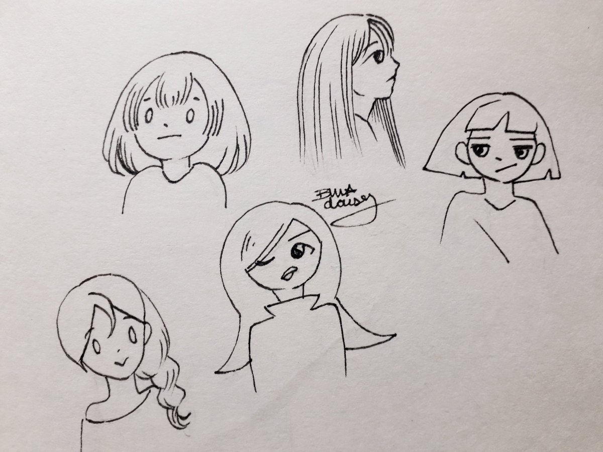 Trying to find myself 
#simplesketches  #characterdoodle