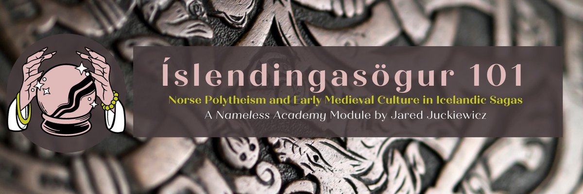 Íslendingasögur 101 is a basic course in the ‘Bardic Arts and Lore’ department at The Nameless Academy, run by Jared Juckiewicz. Upon completion of this class, a student should have a reasonable understanding of the history and culture of Saga-Era Iceland. #witchtwt #norse