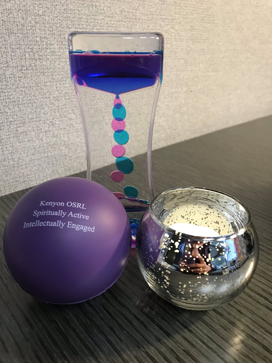 meredith_bonham's tweet photo. @KenyonChaplains Thank you Chaplains! I received my relaxation kit and a certain (ahem) member of my family has already absconded with key components. @cbonham13 https://t.co/vRvtHTVIqR