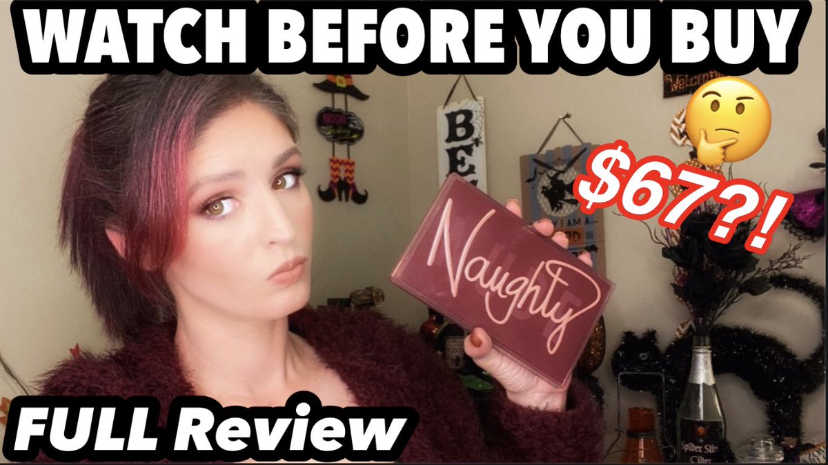 NotStepmother's tweet photo. New Video Live Now!😘 Click the link below to view⬇️
https://t.co/8a4OlVHrvy
#naughtynude #naughtynudepalette #hudabeauty #watchbeforeyoubuy https://t.co/abNZQBy35s