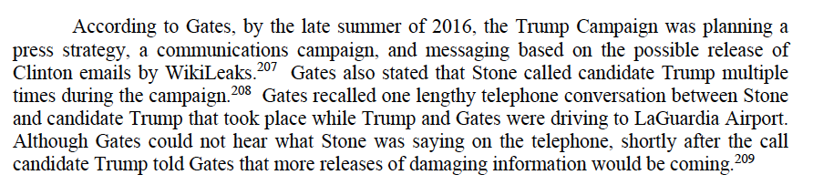 Mind-blowing that passages like this are being unsealed from the Mueller Report on the eve of the 2020 election. Part 3.