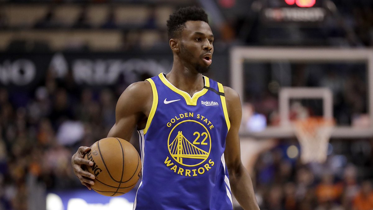andrew wiggins 2019-20 statline:21.8 PPG 5.1 RPG 3.7 APG 0.8 SPG 1.0 BPG 2.4 TPG 44.7 FG% 33.2 3PT% 70.9 FT%his defensive effort and efficiency were lacking in minnesota but i'm sure he'll improve a lot in golden state with a good team around him and a winning environment