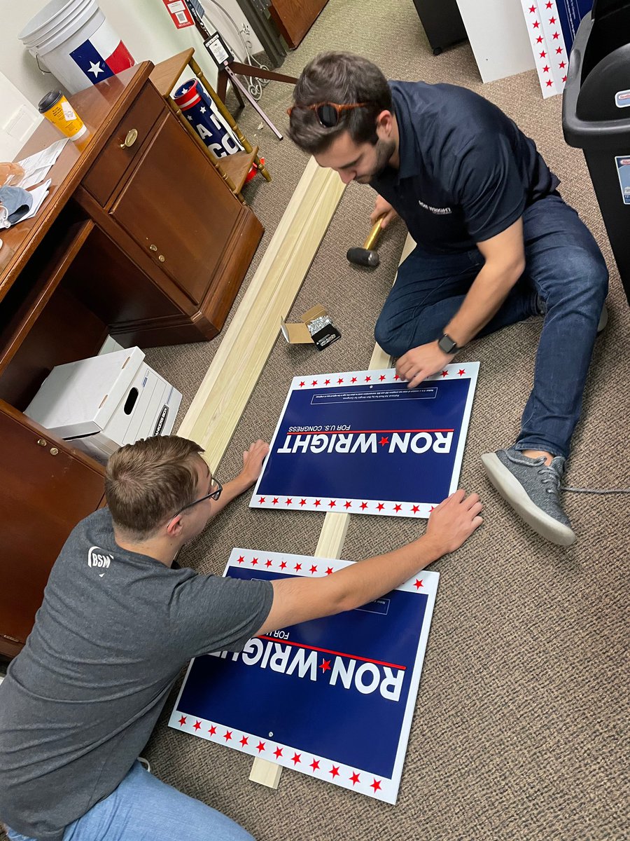 ron4congress's tweet photo. Team Wright is ready for Election Day! We look forward to talking to everyone at the polls tomorrow. Let’s finish strong and send Ron back to Congress!

Where are you planning on voting? Let us know in the comments below. ⤵️ #BackTheBowtie https://t.co/9cghkslxMj