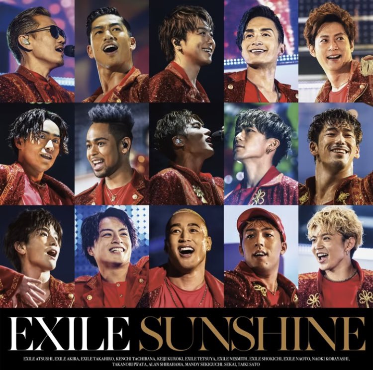PERFECTYEAR2014's tweet photo. ★本日11/3より先行配信スタート★
EXILE、現15人体制ラスト作品となる「SUNSHINE」

▼配信サイト一覧
https://t.co/0DNXh0AMzw https://t.co/5c48Kuy21p