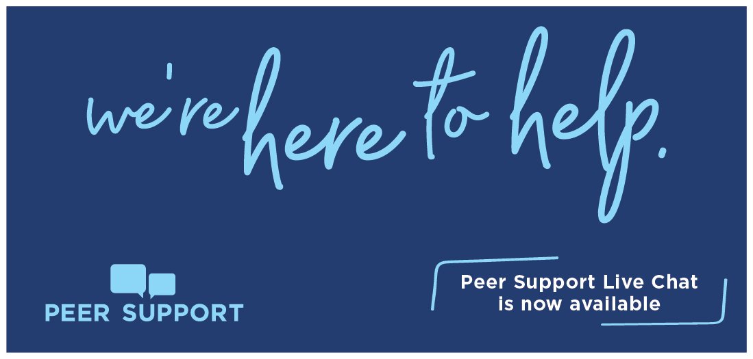 SAMacEwan's tweet photo. #SAMUPeerSupport is available to you Monday-Friday from 9-3 via the live chat. Visit https://t.co/Rt83cSEfc7 to see more details and to access the #Chat. #MacEwanU #SAMacEwan #MentalHealth https://t.co/UQnXg0Xi5s