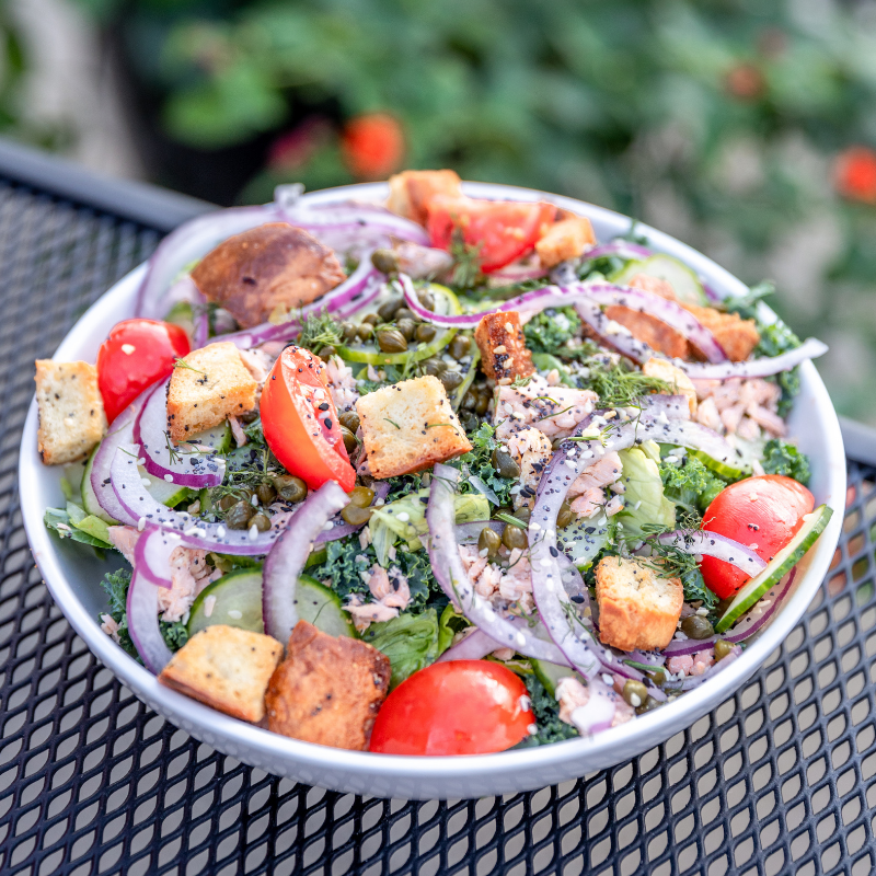 FYI our EBS is still #lunchgoals: bagel croutons made with love &amp; <a href="/MeshuggahBagels/">Meshuggah Bagels</a>, salmon, capers, cucumbers &amp; a few other goodies. 

Haven’t had our EBS? Why not try it today: bit.ly/cultivare-orde….