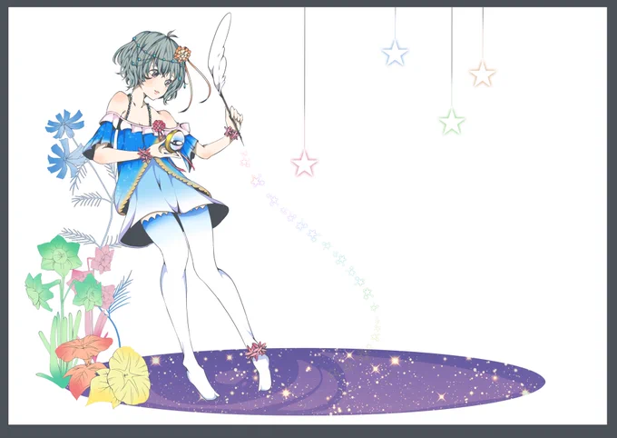星の絵の具/成宮由愛(デレステ)
#成宮由愛生誕祭2020 