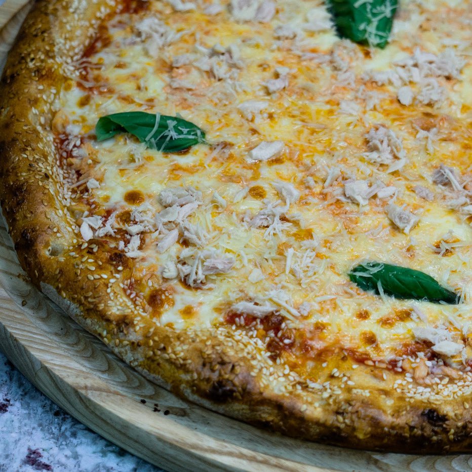 Have you ever tried Tuna Pizza? 🤔🍕🍕🍕