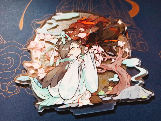 Thank you @causticsoda4 for this super cute dragonJi and foxXian official art ☺️???❤️❤️❤️ 