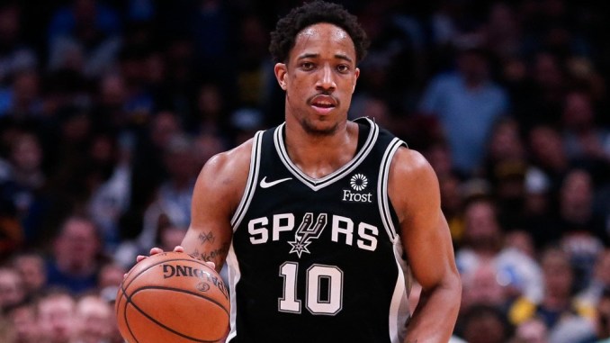demar derozan 2019-20 statline:22.1 PPG 5.5 RPG 5.6 APG 1.0 SPG 0.3 BPG 2.4 TPG 53.1 FG% 25.7 3PT% 84.5 FT%while his defensive production has drastically gone down and he hasn't yet developed a reliable 3pt shot, he's still a very good player and can still produce highly
