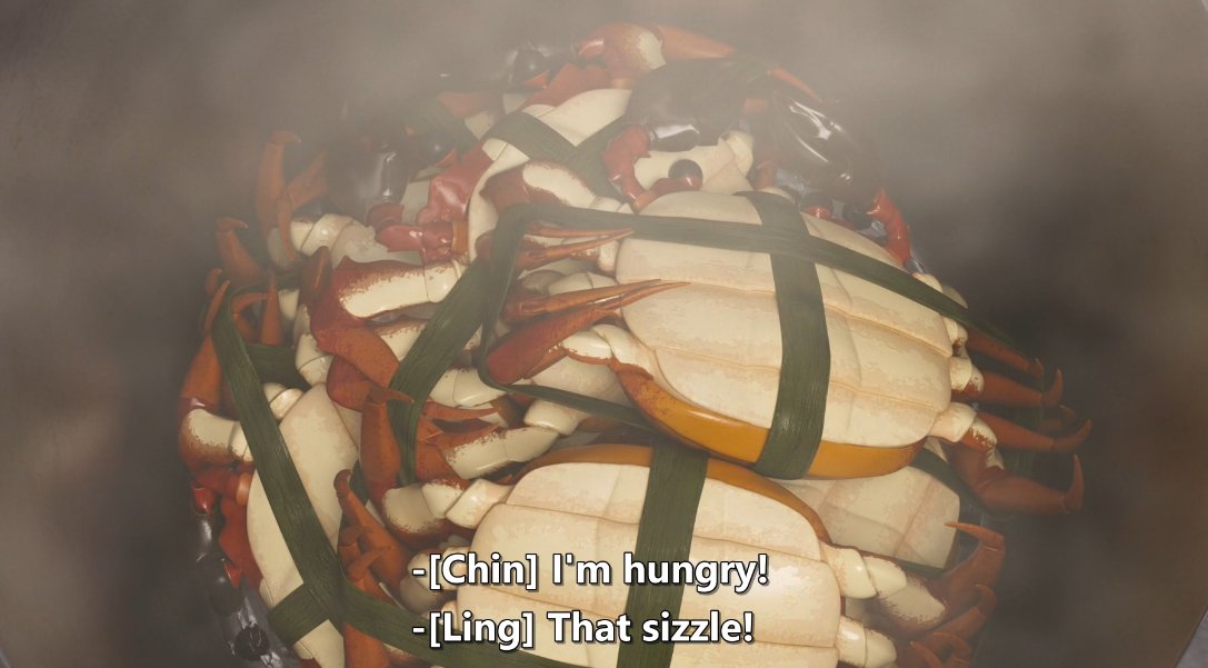 IF YOU DON'T BRING IN YOUR CRABS ALIVE AND SQUIRMING THEN GET OUT OF THIS CHINESE FAMILY REUNION