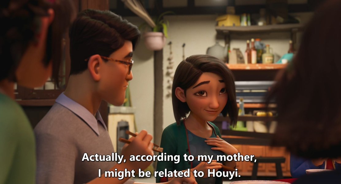 This sounds really dramatic when Houyi lived like 3k years ago but it's not THAT big of a stretch if your family is one that kept genealogical records really carefully lolI personally am related to the Li clan of the Tang dynasty. it's not as impressive as it sounds.