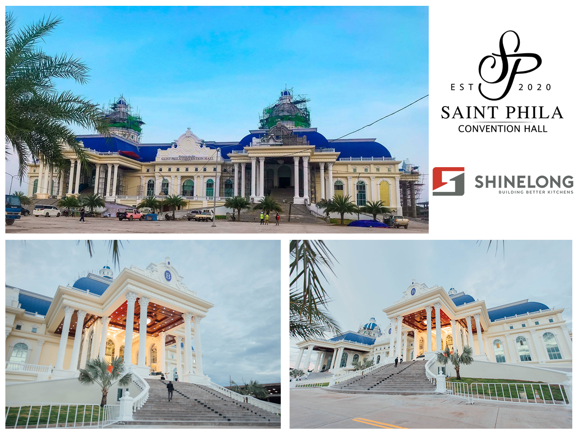 MandyWUU's tweet image. Congrats on opening of Saint Phila Convention Hall. It's the biggest and the best convention hall banquet center In Vientiane, Laos. 5 hectare, 4 halls, it can hold a banquet for 9000 people.#shinelong #kitchen #SaintPhilaConventionHall #banquet #laos #convention #southeastasia