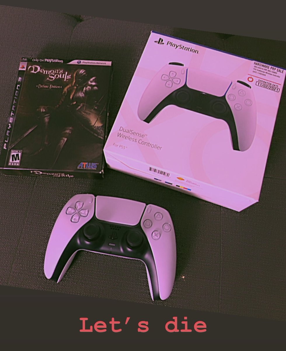 VaughnOnTwitch's tweet photo. #DualSense works on PS3

Do we need to wait 10 days?!?

STREAM IS LIVE

#Twitch
#DemonsSouls https://t.co/YOMYPTl6pO