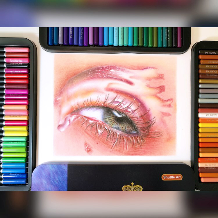 ShuttleArt's tweet photo. "When I look into your eyes✨"

Art by: @shirin.art.world
Made with: Shuttle Art 80 professional colored pencil set https://t.co/z6XqmStOgO
#eyedrawing #shuttleart #shuttleartcoloredpencils #artist #artpencil https://t.co/2yNTfF5TFM
