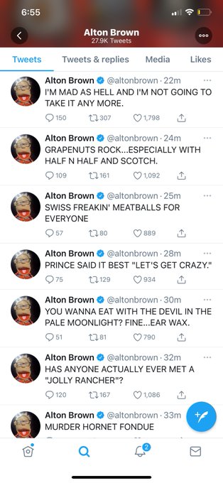 1 pic. An absolute inspiration ? @altonbrown https://t.co/Lih5RZl359