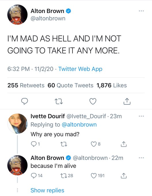 2 pic. An absolute inspiration ? @altonbrown https://t.co/Lih5RZl359