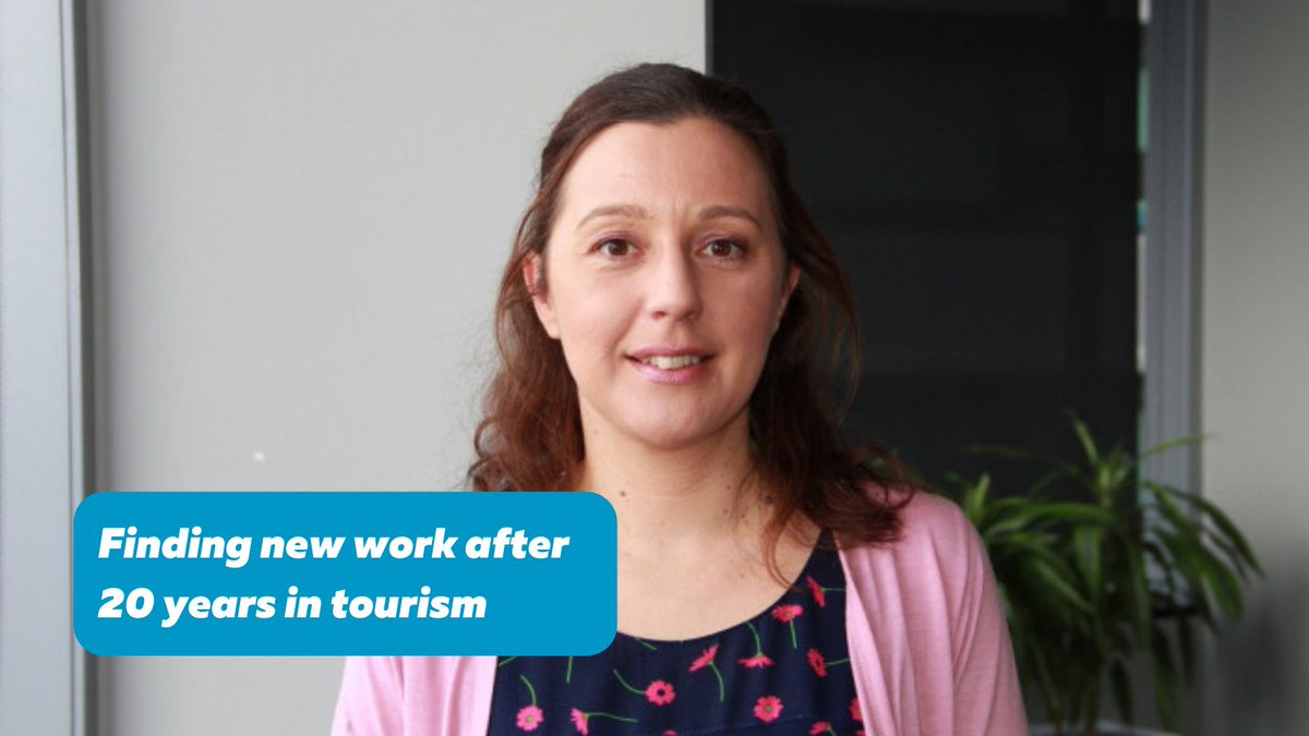 After losing her job of 20 years in the tourism industry due to COVID-19, Hayley was out of practice at job hunting.

She started using the resources and guidance on careers.govt.nz, and after two months landed a role.

Find out more: bit.ly/328VV3w