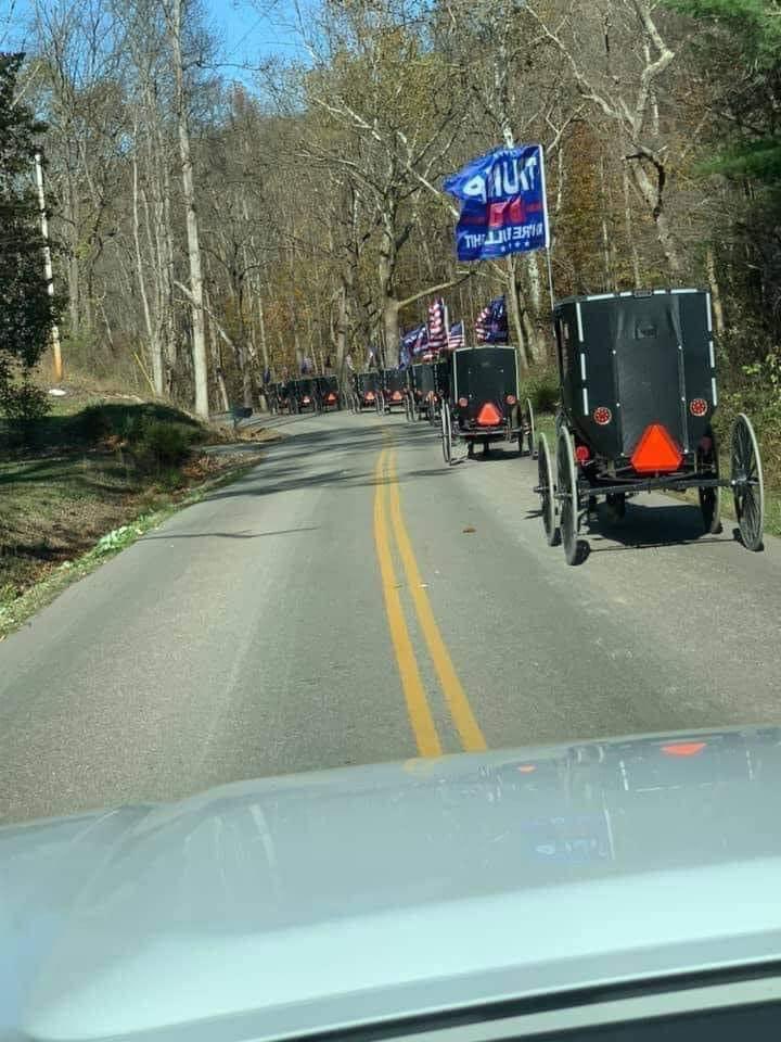 RyanEvans29's tweet photo. @LauraBaris 89,000 Amish in PA.  The Amish are also allowing there women to vote.  This could be the key for Trump https://t.co/YzUlEa9IYn