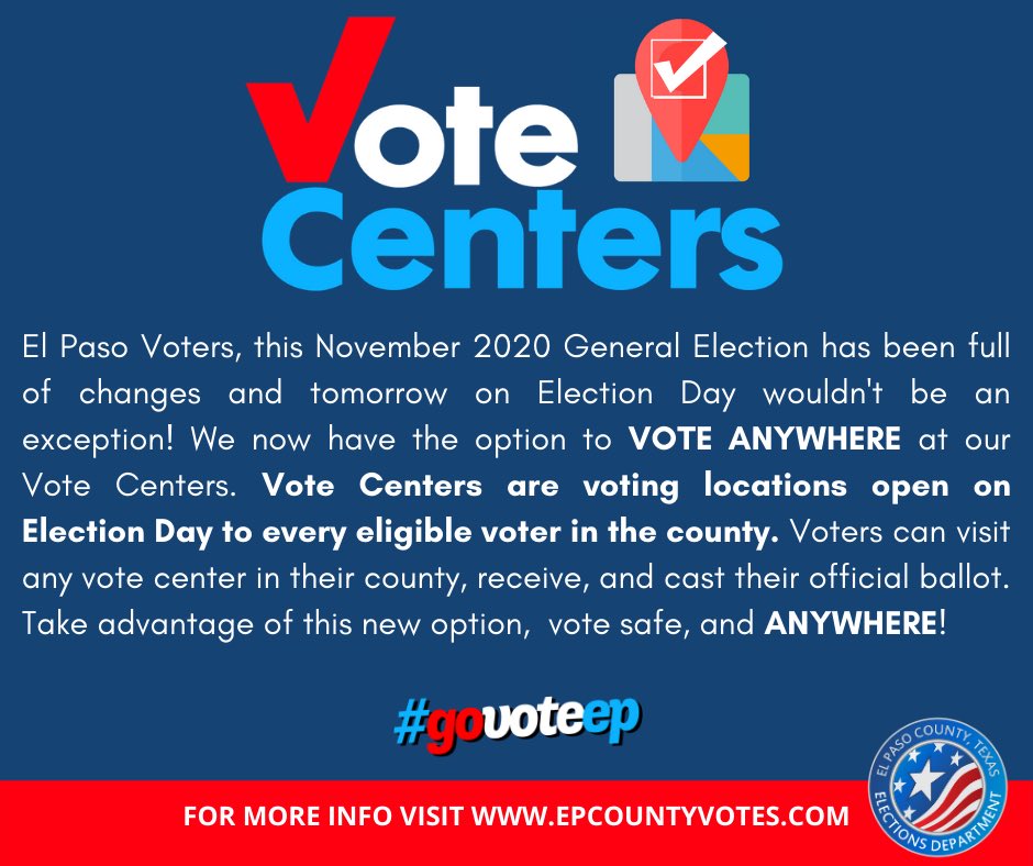EP_Elections's tweet photo. 🚨 Attention El Paso Voters 🚨 https://t.co/MwBPsS4Tix